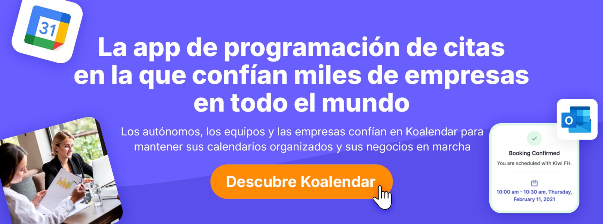 El software de programación Koalendar como uno de los mejores software de reservas para salones